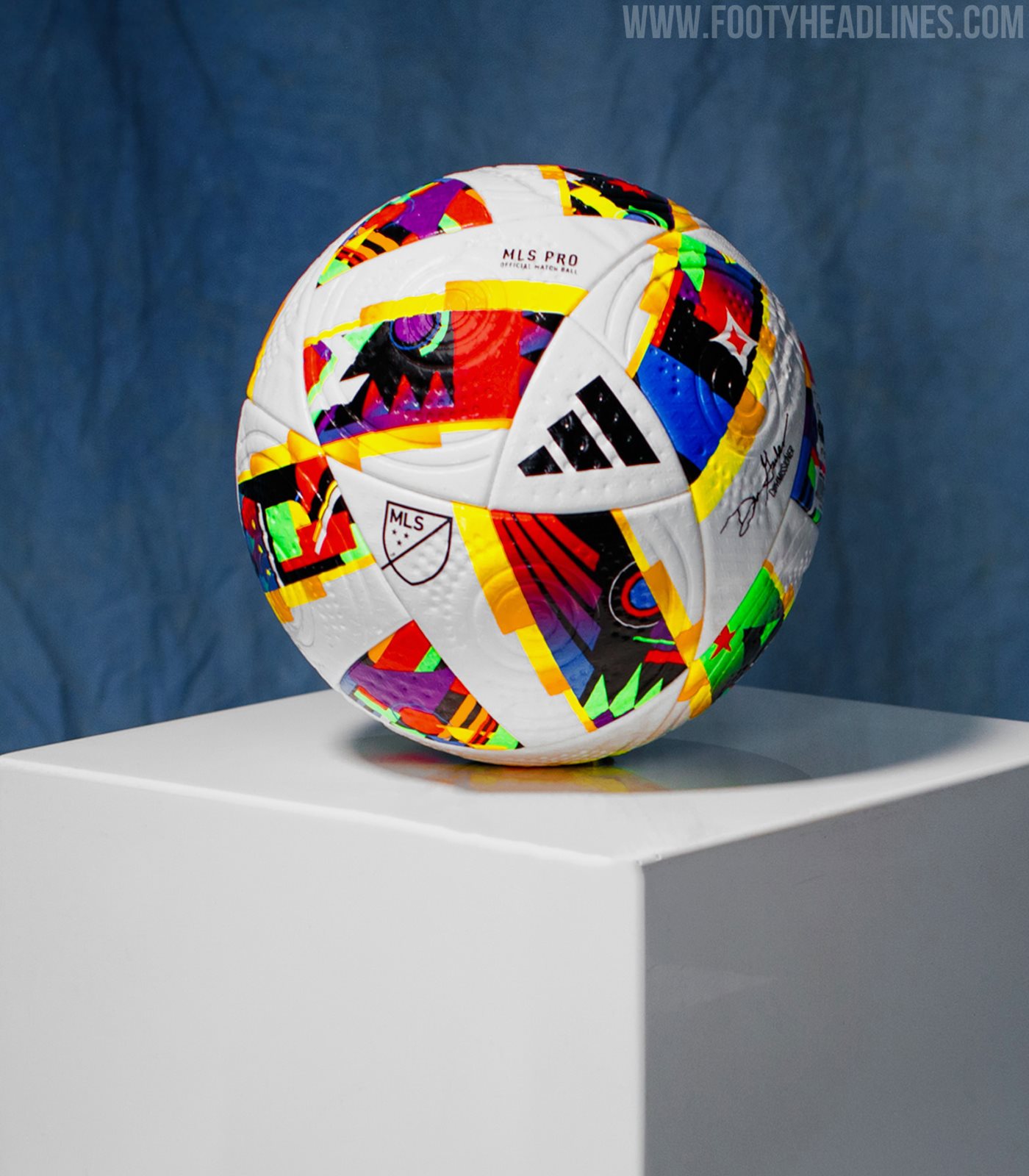 Adidas 2024 MLS Ball Released 1990s Tribute Footy Headlines